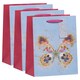 image 1 of Multipack of 3 Medium Gift Bags | Party Bags for Presents | Birthdays | For Her/Friend | Butterfly Kisses Design Blue