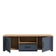 image 3 of Bohol TV Unit Inc. LED Light in Riviera Oak/Navy