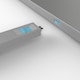 image 4 of USB-C Port Blocker Kit, Blue (1x Key, 4x Locks)