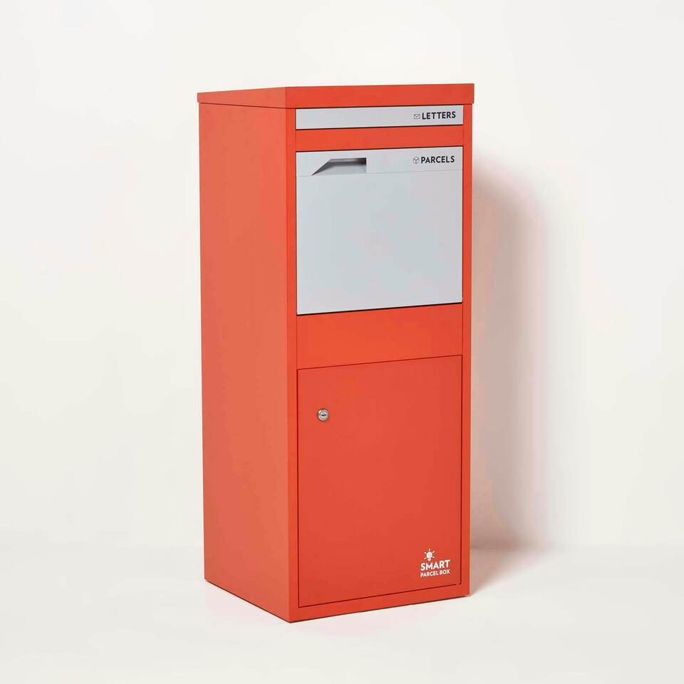 image 1 of SMART PARCEL BOX® Large Front & Rear Access Red Red