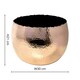 image 8 of Hammered Bowl Planter - Iron - L30 x W30 x H21 cm - Black | Black