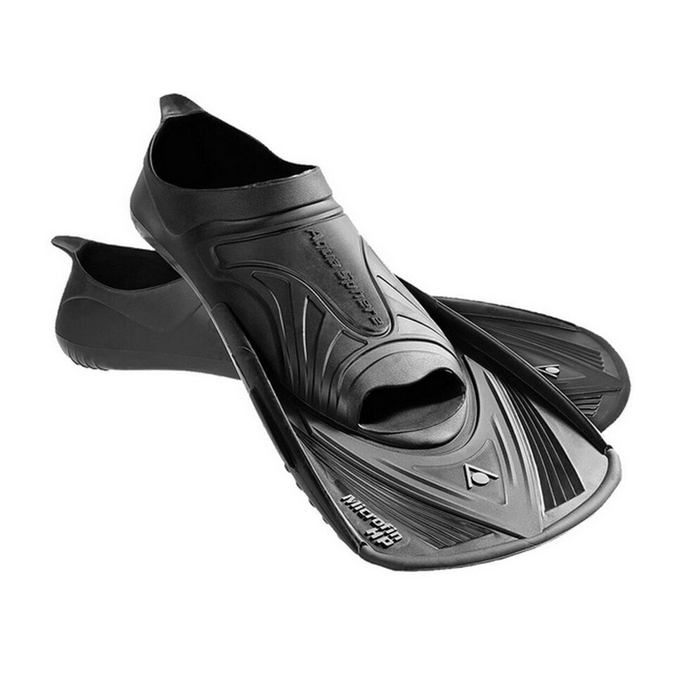 Aquasphere Unisex Adult Microfin Diving Fins - Black - XS
