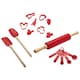image 1 of Prestige X Disney Bake With Mickey Kitchen Utensils Set - Red