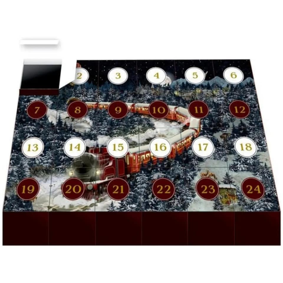 image 1 of Magical Winter Express Jigsaw Advent Calendar, Advent Calendars And Cards, Month To View, Family, Gift