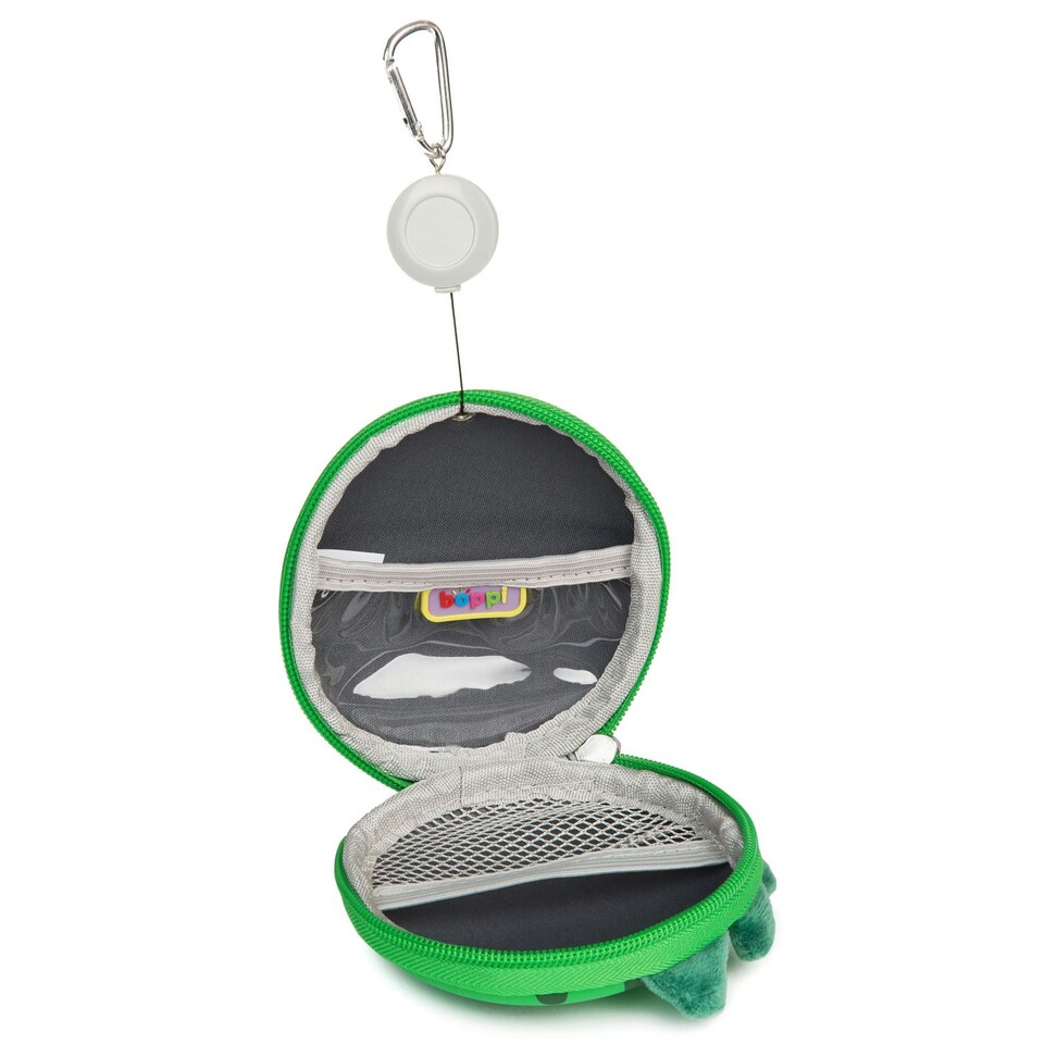 image 1 of boppi Tiny Trekker Keychain Pouch - DINOSAUR