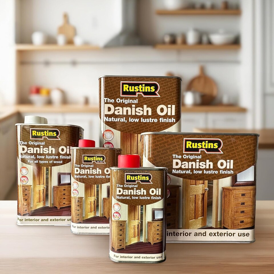 image 1 of Rustins The Original Danish Oil 5L