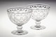 image 3 of Fleur Set Of Two Clear Glass Sundae Dishes
