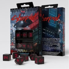 Cyberpunk Red RPG Dice Set