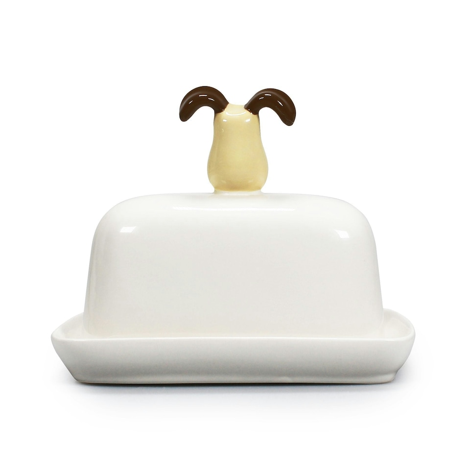 image 1 of Butter Dish Boxed - Wallace & Gromit