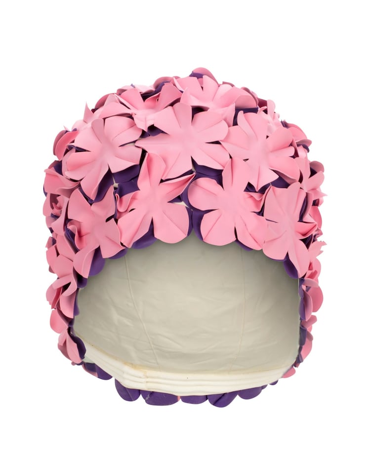 image 1 of Fashy Flower Rubber Swim Cap