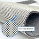 image 4 of Quadrant Anti-Slip Spaghetti Shower Mat 60cm