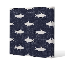 Fish (Canvas Print) 46 x 46 x 4cm