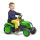 image 4 of Falk Country Farmer Pedal Tractor with Trailer