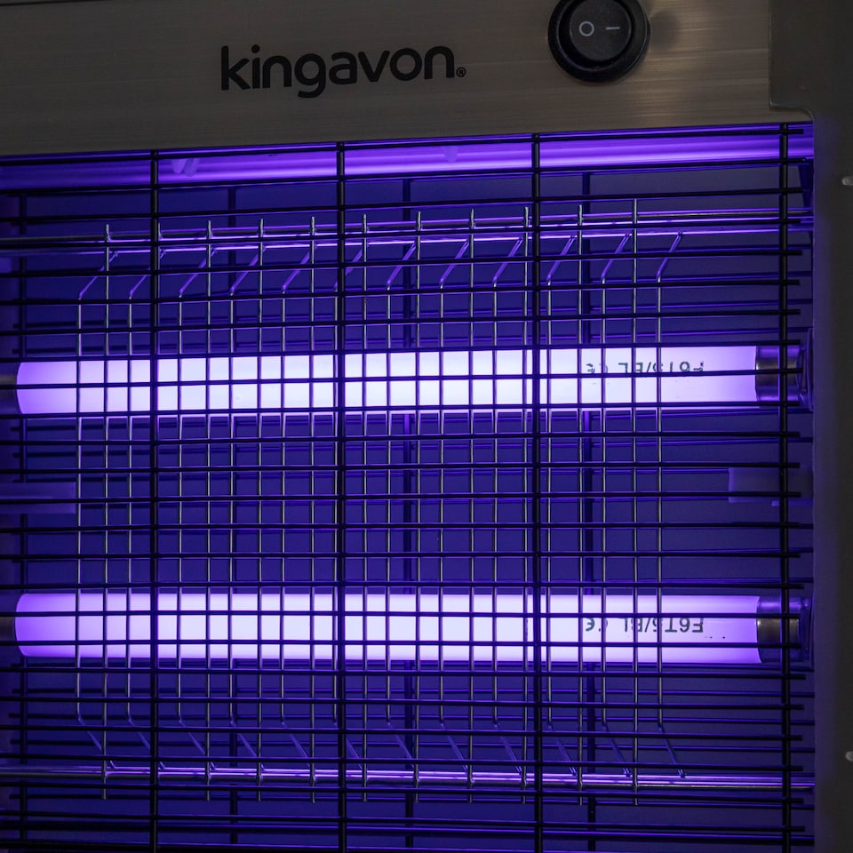 image 1 of 2 x 6W Electrical Ultra Violet UV Insect Bug Killer Fly Zapper