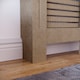 image 6 of Vida Designs Milton Radiator Cover MDF Slatted Cabinet, Unfinished, 111cm