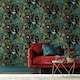 image 3 of Holden Décor Outside In Jungle Paradise Wallpaper - Black - One Size Black