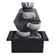image 1 of Living and Home Garden Resin Fountain with LED Light