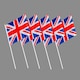 image 4 of 20 Union Jack Royal Jubilee Flags - 5x3ft Multi