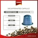 image 4 of Decaf Aluminium Nespresso ® Compatible Coffee Capsules (20 Pods)