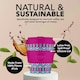 image 4 of Ecoffee Cup 8oz 240ml Reusable Eco-Friendly 100% Plant Based Coffee Cup with Silicone Lid & Sleeve - Melamine Free Travel Mug N/A | Messages From The Unseen World