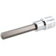 image 2 of 10mm Hex Allen Key Long Bit Internal Socket Metric 1/2" Drive 100mm Length Cr-V
