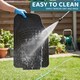 image 7 of 4PCS HEAVY DUTY UNIVERSAL BLACK RUBBER CAR MAT SET NON SLIP VAN MATS