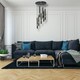 image 2 of Milagro Pendant Lamp Monza Black / Gold 7XG9 8W