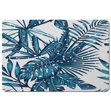 Snow tropical leaves (Placemat)