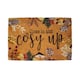 image 1 of Marco Paul  Multicoloured Coir 'Cosy Autumn' Doormat 60x40cm Seasonal Entryway Mat