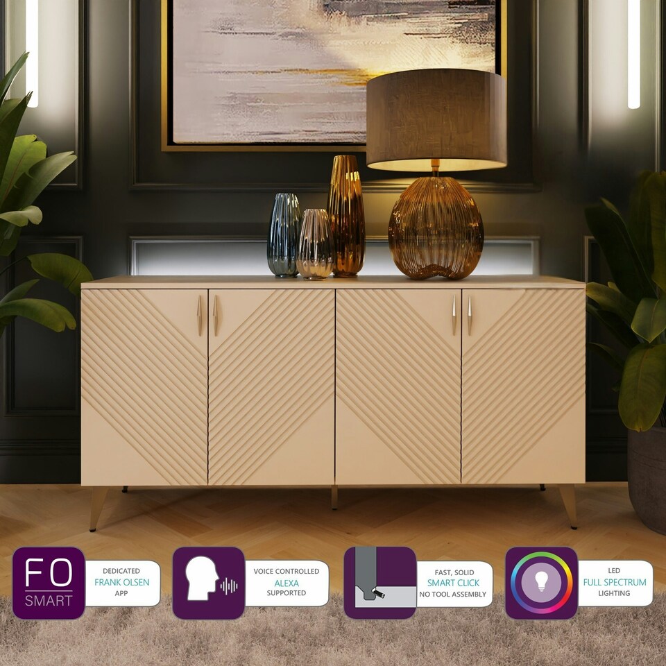 image 1 of Frank Olsen Ava Sideboard White | White