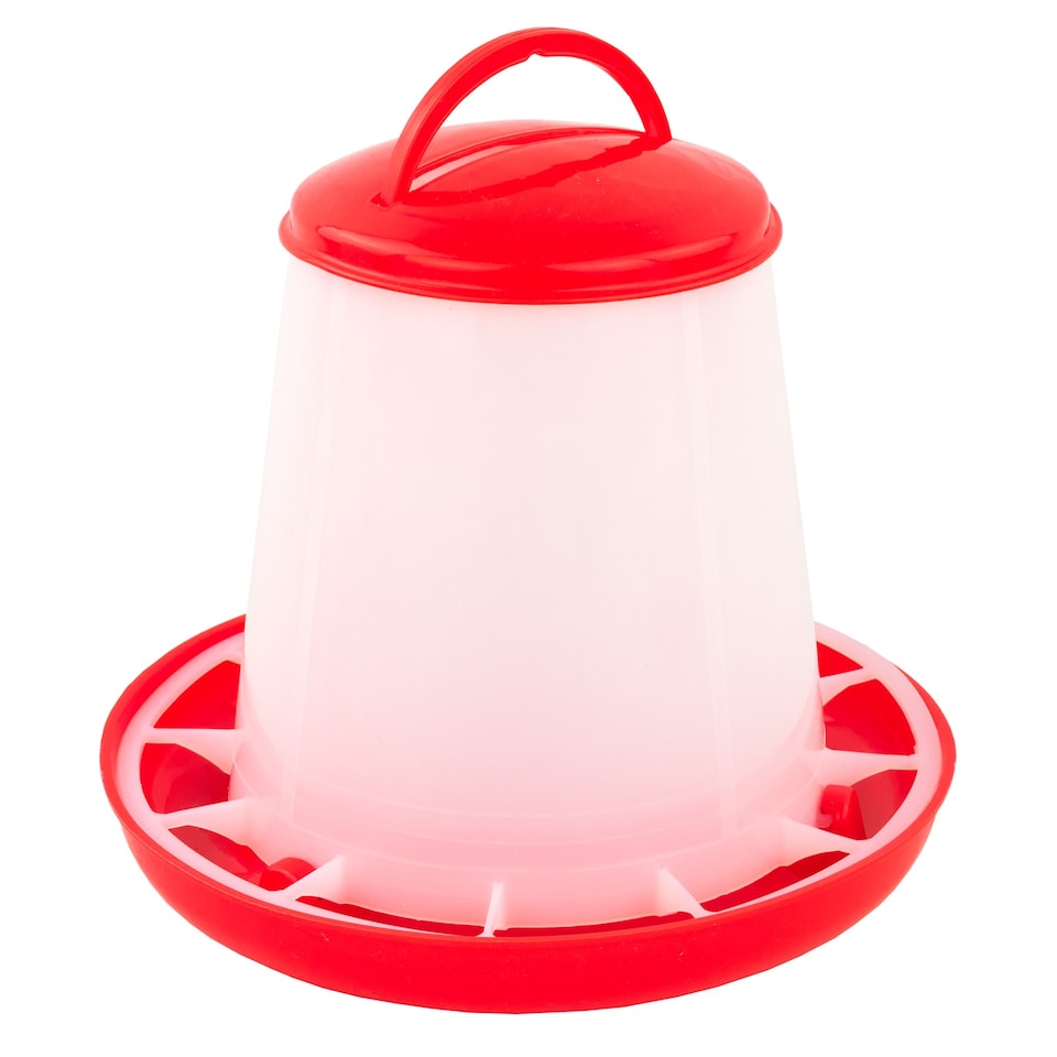 image 1 of KCT Automatic Chicken Feeder 1KG Outdoor Poultry Feed Trough Hen Bird Duck Food