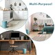 image 8 of Blue Canyon Blue Flora 9L Waste Bin Stylish Plastic Rubbish Container for Office Kitchen Bathroom and Home Use