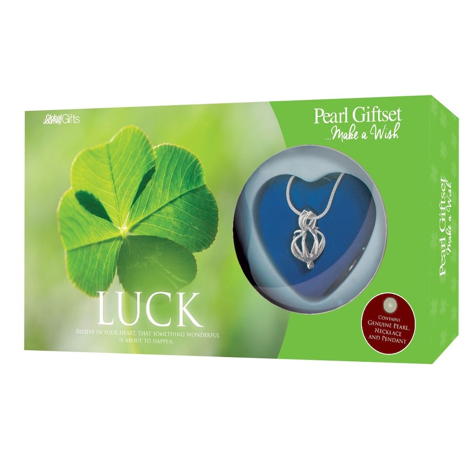 image 1 of Open-Your-Own Pearl Pendant Necklace Good Luck Gift