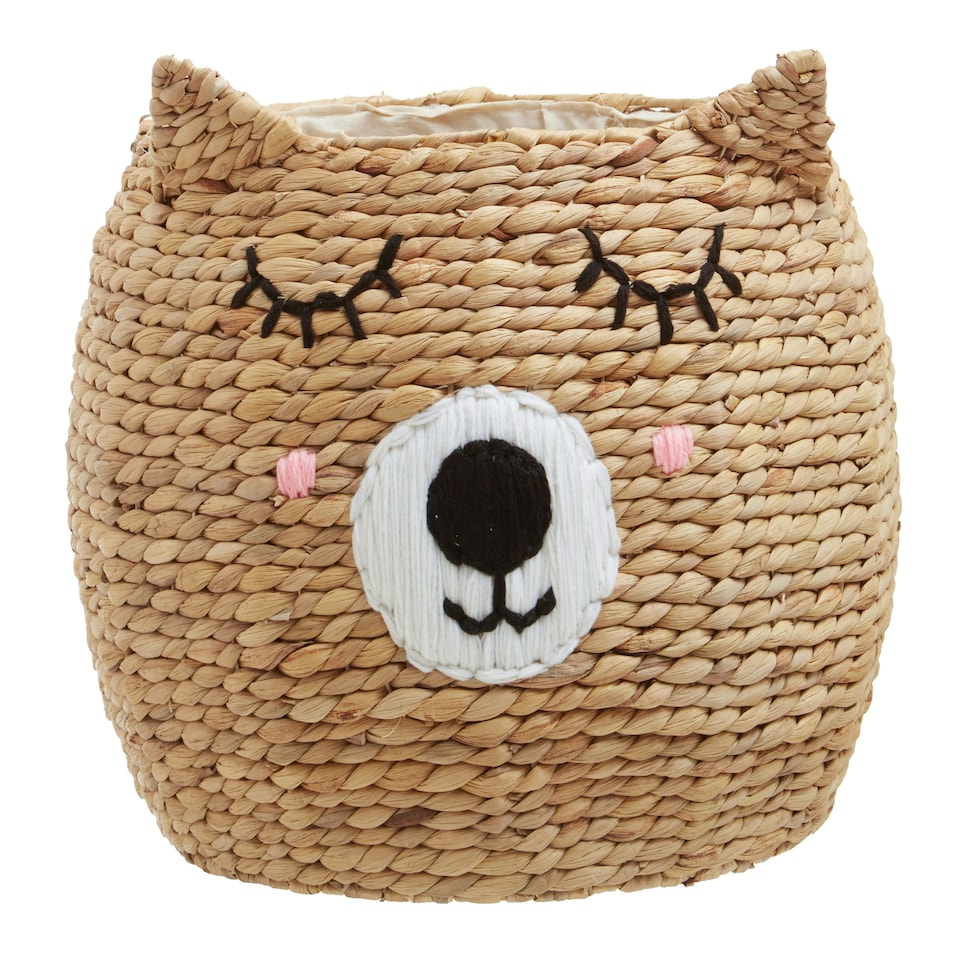 image 1 of Lidi Cat Face Basket Cream