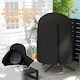 image 8 of Outsunny Hanging Egg Chair Cover Garden Swing Chair Cover Waterproof, Black Grey