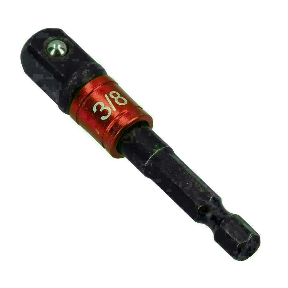 image 1 of Impact Allen Hex Socket Driver Adapters 1/4" 3/8" + 1/2" + Magnetic Bit Holder
