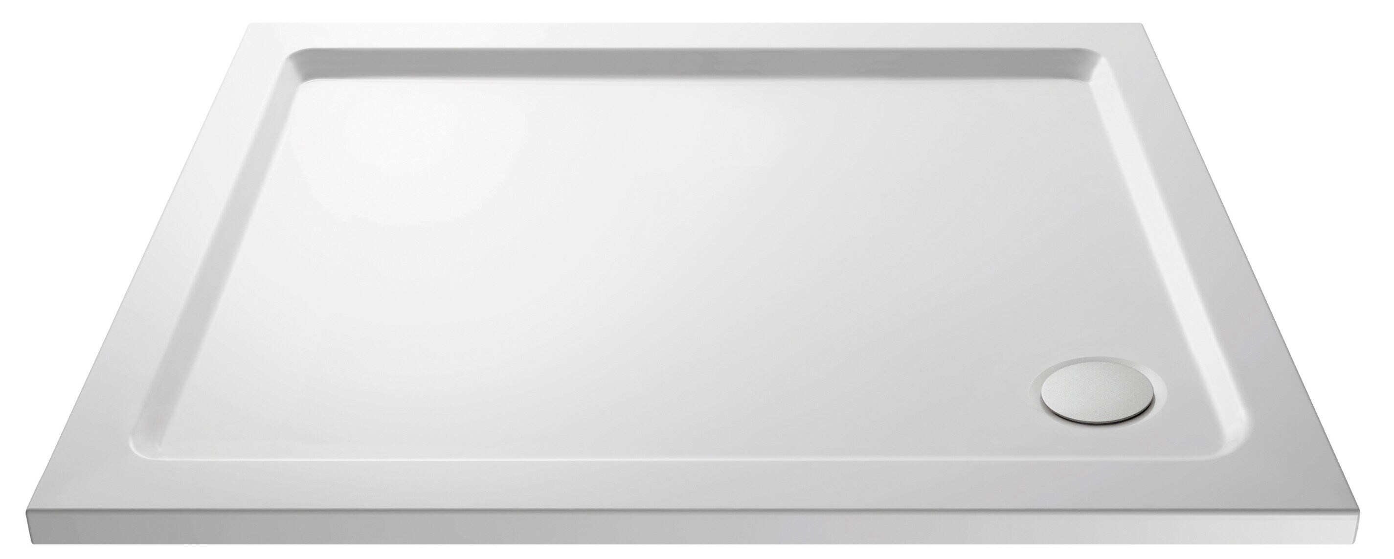 Balterley Premium Rectangular Shower Tray White White 1