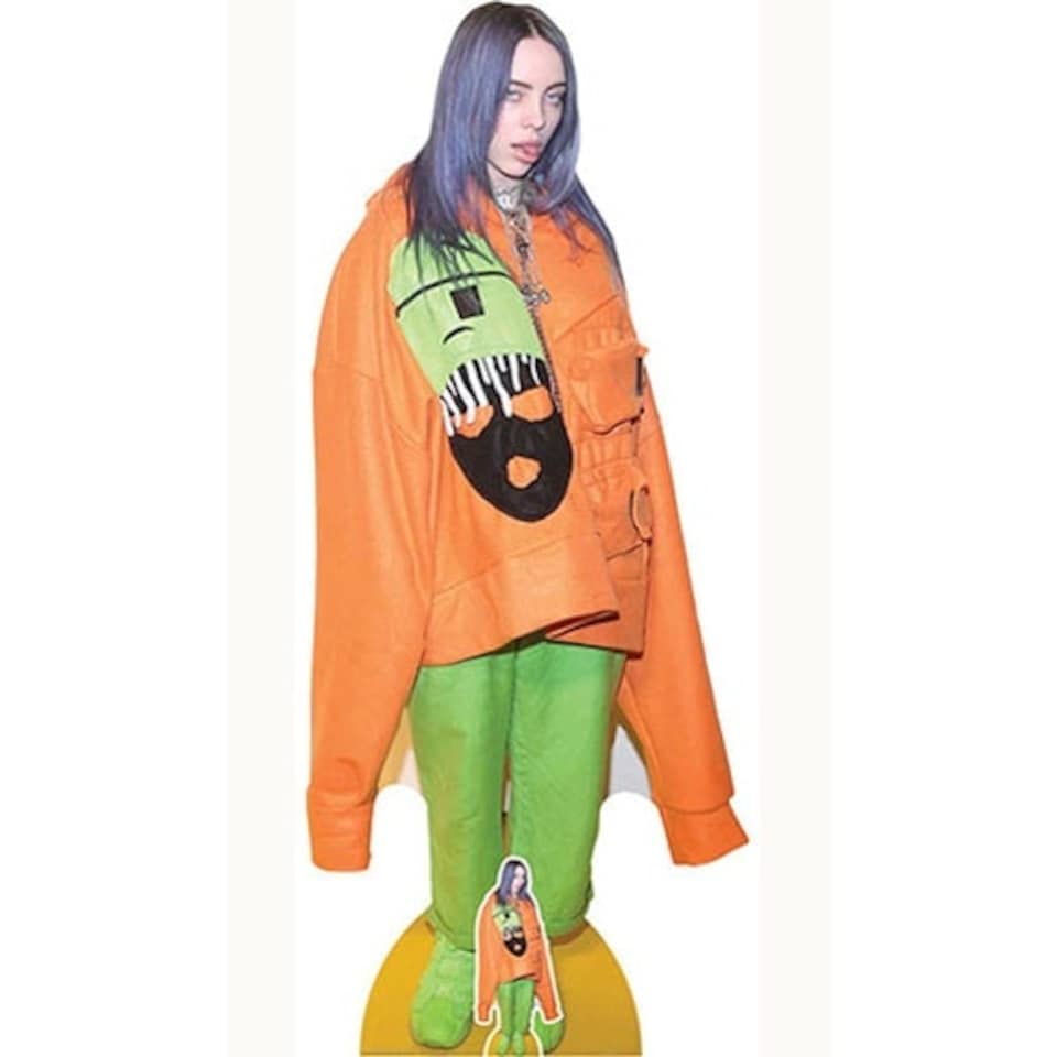 Billie Eilish Tongue Out Lifesize Cardboard Cutout 163cm
