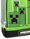 image 5 of Minecraft Boys Green Creeper Zip Lunch Bag (One Size)