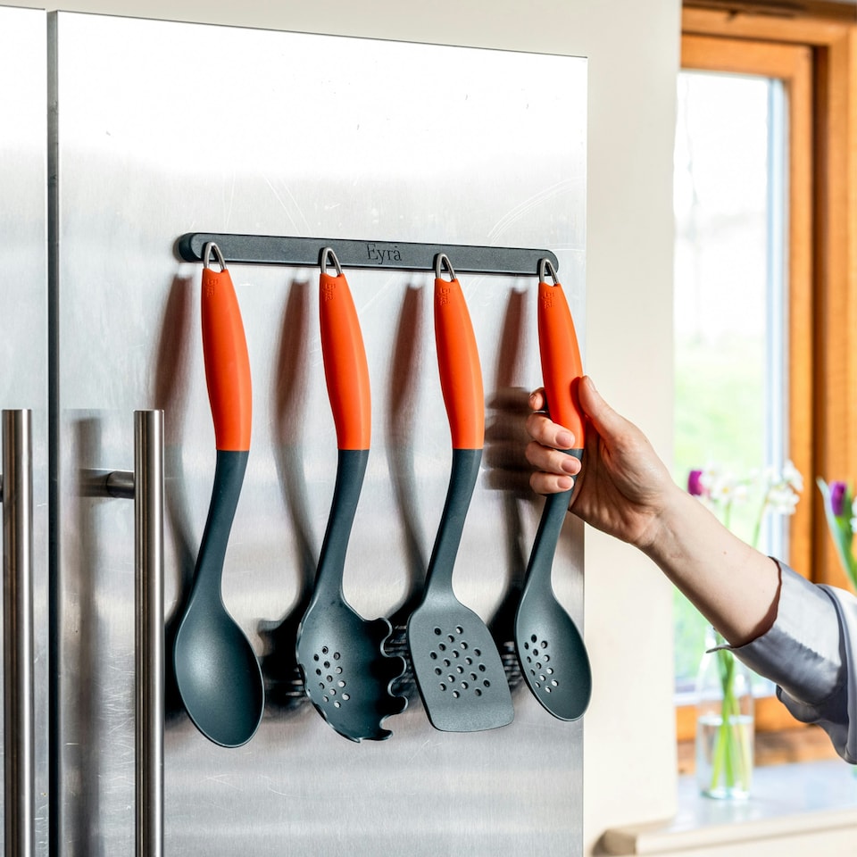 image 1 of Eyra Design All Hands Kitchen Utensils Orange