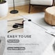 image 5 of HOMCOM 3D Printed Floor Lamp with Shade, E27 Holder without Bulb, White | White