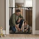 image 6 of Safetots Extra Tall Curved Top Safety Gate, 125cm - 134cm, Matt Black, Extra Tall 100cm in Height, Pressure Fit Stair Gate, Baby Gate for Doors Hallways and Spaces, Safety Barrier, Easy Installation