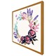 image 5 of Beautiful reath (Picture Frame) White | S