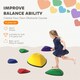 image 4 of AIYAPLAY 6 Pieces Stepping Stones for Balance and Motor Skills | Multi | S