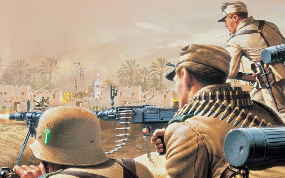 image 1 of Airfix Vintage Classics German WWII Afrika Corps (1:76 Scale)