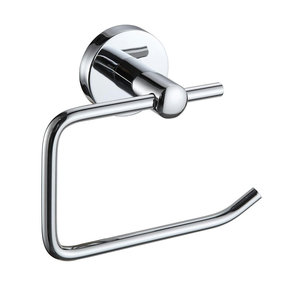 image 1 of Showerdrape Modernity Chrome Stainless Steel Wall Mounted 4 Piece Bathroom Accessory Set