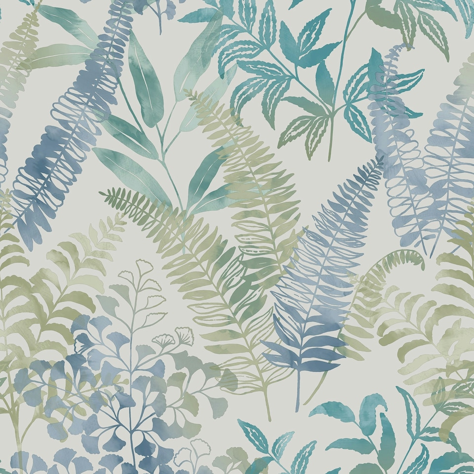 image 1 of Superfresco Easy Temptation Aqua Wallpaper Blue | Blue