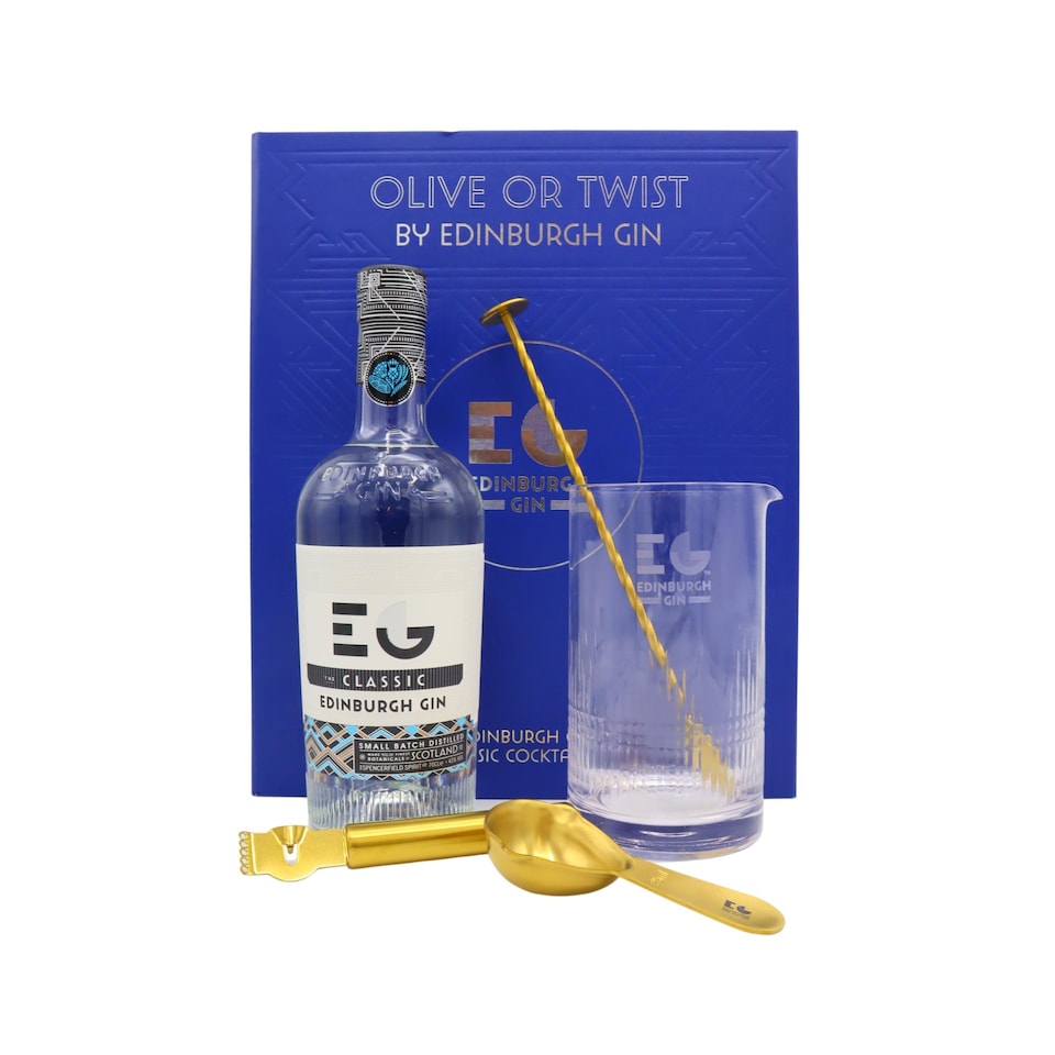 image 1 of Edinburgh Gin - Classic Gin Ultimate Cocktail Gift Pack | Multi | Juniper, Coriander, Heather, Milk Thistle | 1