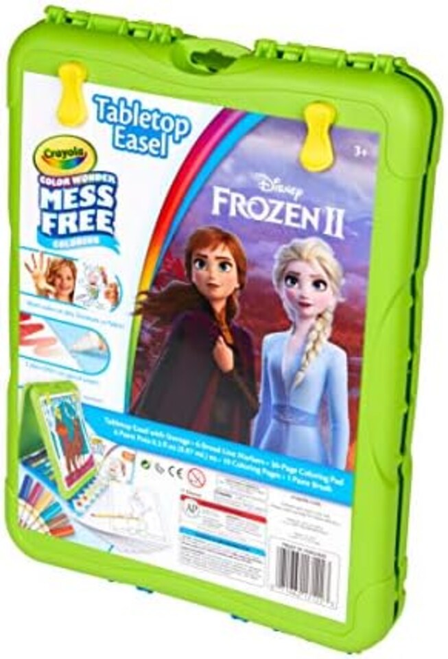 image 1 of Crayola Frozen 2 Color Wonder Tabletop Easel