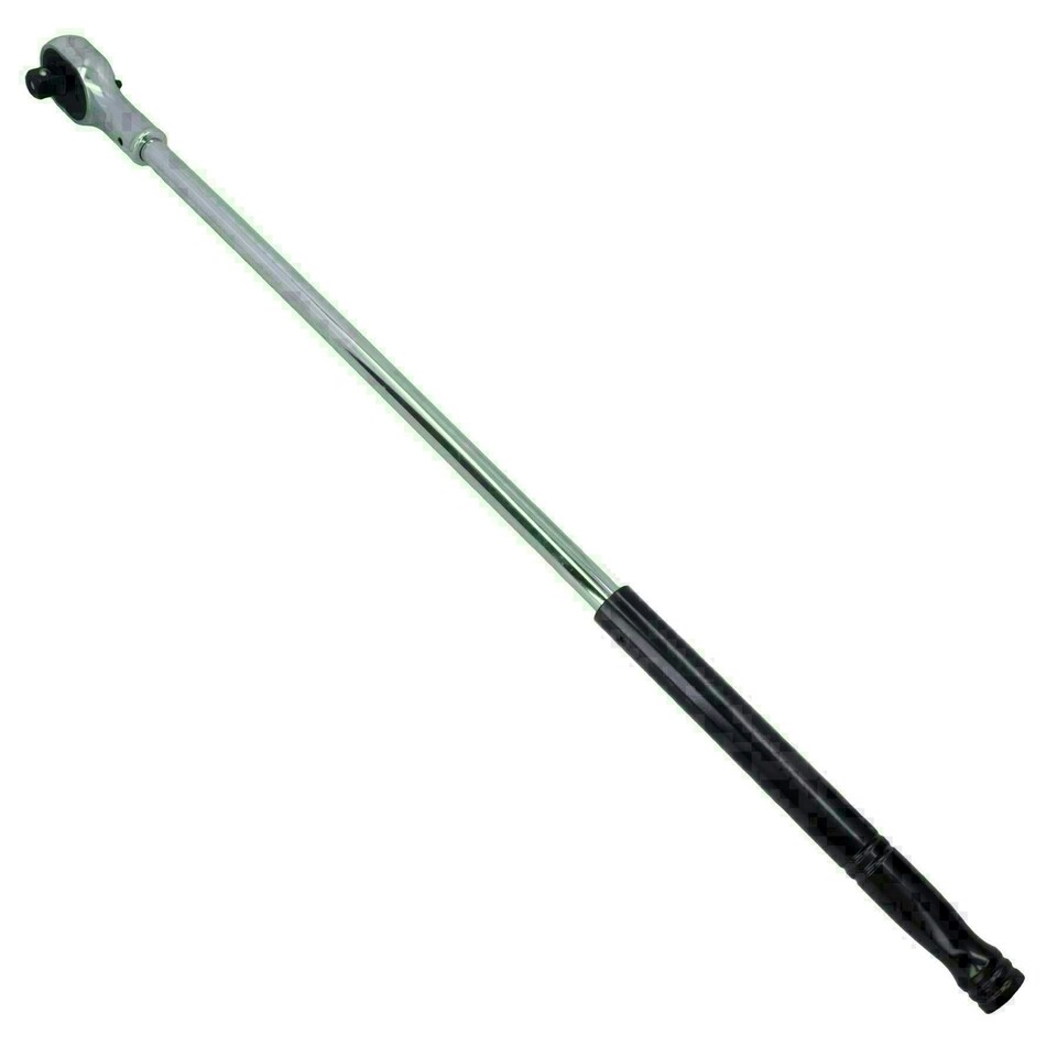image 1 of 3/4in Drive Extra Long Industrial Ratchet 24 Teeth Length 1000mm Quick Release